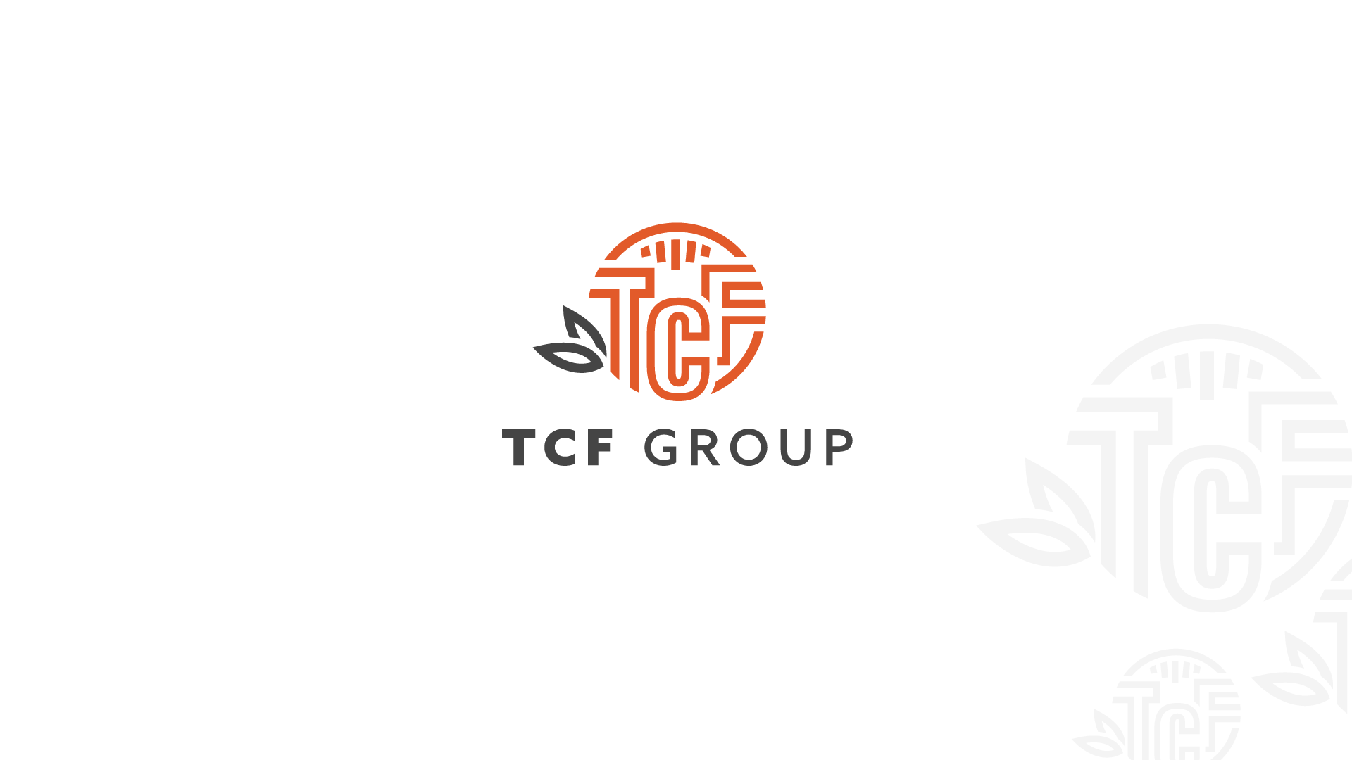 TCF Group Logo Design