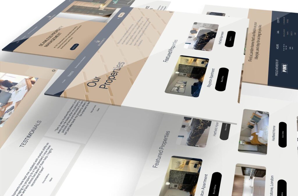 Property business website problems