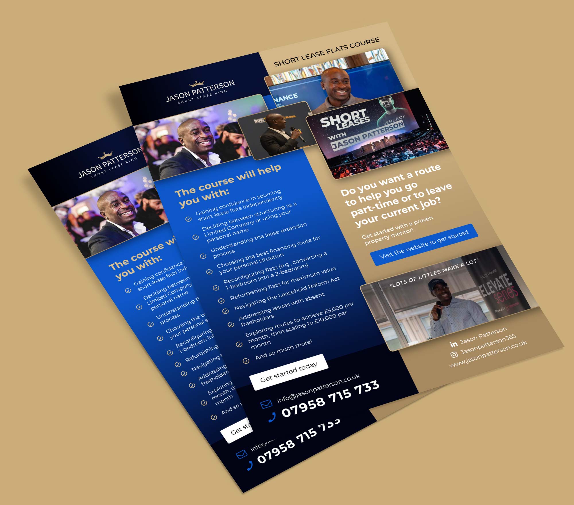 Jason Patterson leaflets
